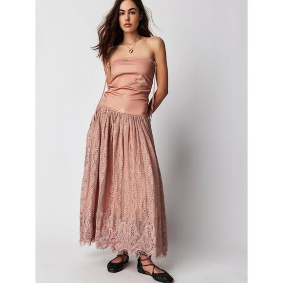 Free People Rosie Plains Convertible Skirt Size S - Picture 1 of 8